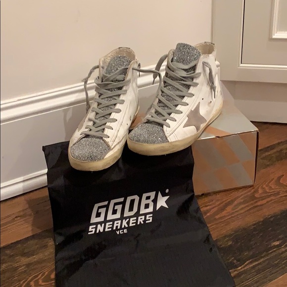 Golden Goose Shoes - Golden Goose Deluxe Brand Swarovski Sneakers 37